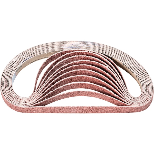 Pferd Coated Belt, Al/Oxd, 1/2"x18", 36 Grit, 1/2" W, 18" L, Coated, Aluminum Oxide, 36 Grit 49032 - main